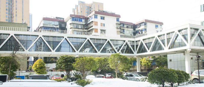 協和醫(yī)院腫瘤中心鋼結構連廊